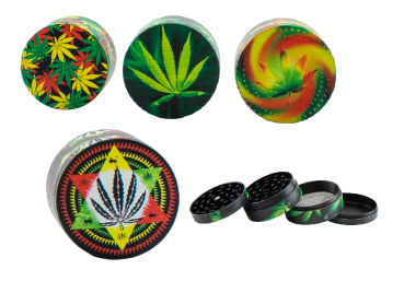 Grinder "Leaf" 50mm 4-teilig